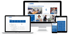 mockup_alders-karriere-homepage Mockup der Alders Karriere Homepage