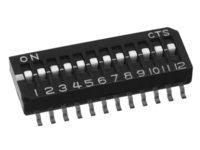 CTS Electrocomponents Schiebeschalter 2018 Serie alders